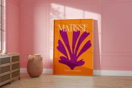 Matisse: Papiers Découpés Pink + Orange Poster