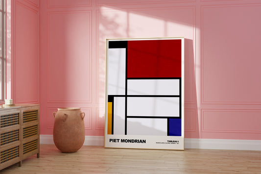 Piet Mondrian: Tableau I Poster