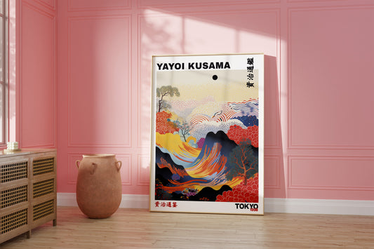 Yayoi Kusama: Landscape Poster