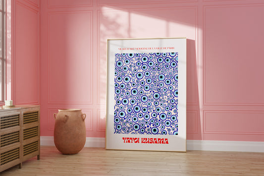 Yayoi Kusama: Evil Eye Poster