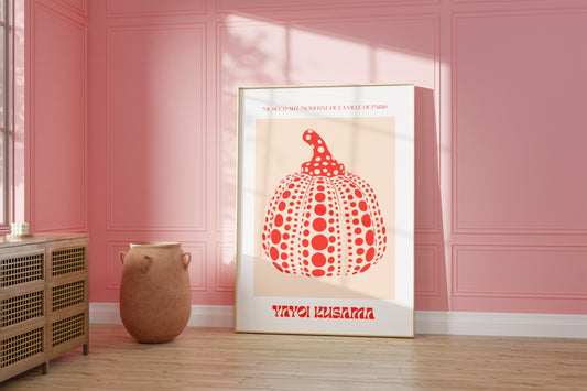 Yayoi Kusama: Pumpkin Poster